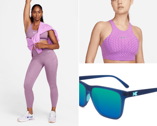 sportswear for male & female cover photo collage