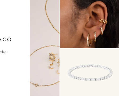 hypoallergenic jewelry 💎 cover photo collage