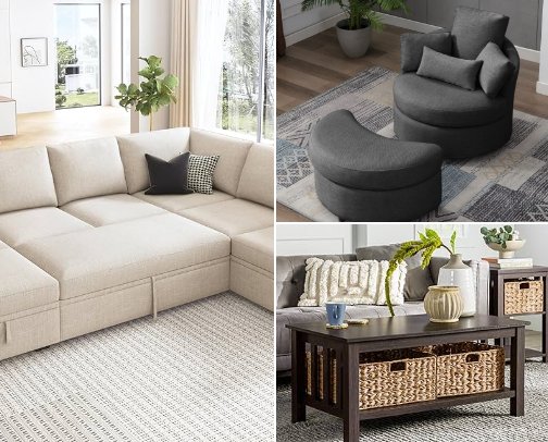 The "Quiet Luxury" Edit: Amazon Furniture That Looks Custom-Designed cover photo collage