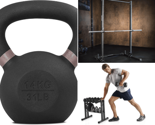Home Gym Reccomendations cover photo collage