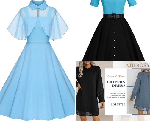 Dresses I love cover photo collage