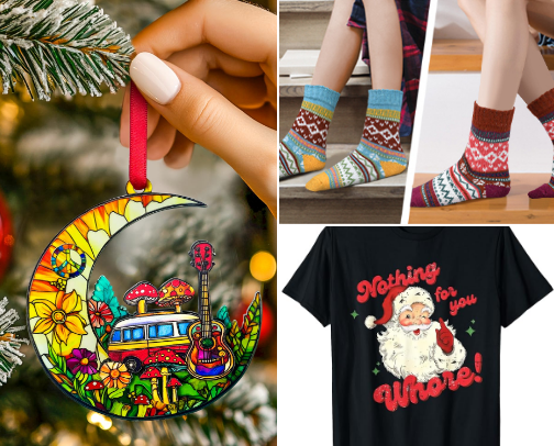 Boho Christmas cover photo collage