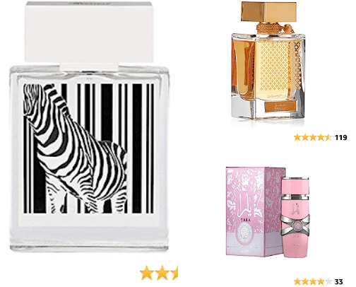Arabic Perfumes cover photo collage