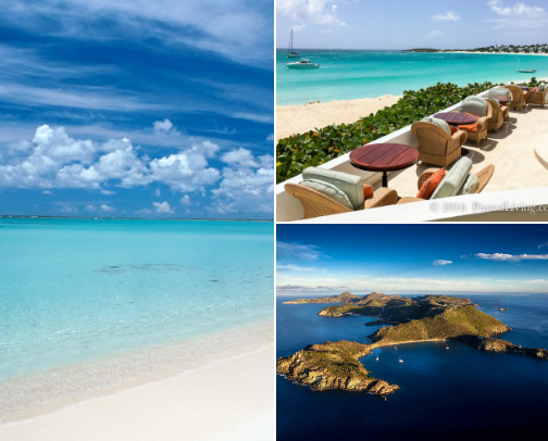 Luxury Caribbean Escapes: Islands, Resorts & Unforgettable Experiences cover photo collage