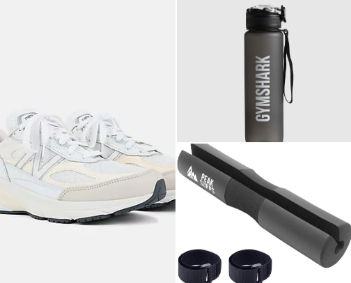 Gym girly stater kit cover photo collage