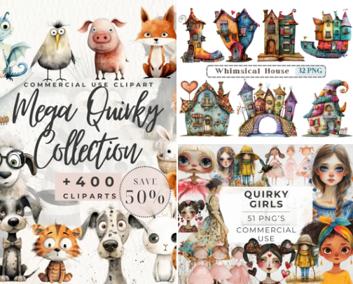Creative Clipart Inspirations cover photo collage