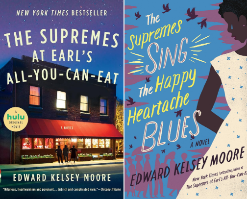 Edward Kelsey Moore cover photo collage