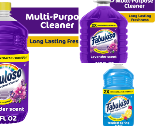 Cleaning supplies cover photo collage