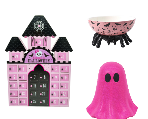 Pretty Spooky - Halloween Decor for the Ghoulie Pops cover photo collage