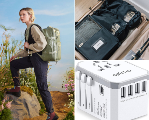 Travel essentials from someone who is constantly at the airport ✈️🌎🧳 cover photo collage