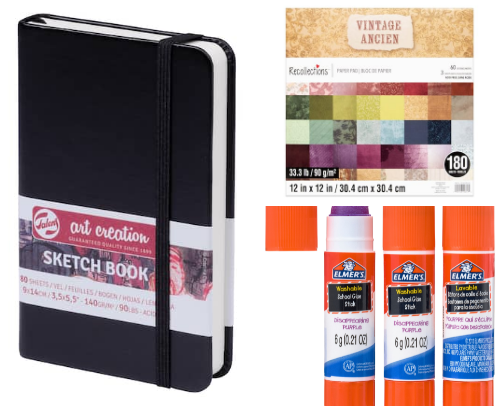 Junk Journaling Starter Kit cover photo collage