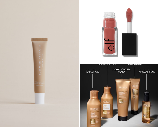 My favorite beauty recs cover photo collage