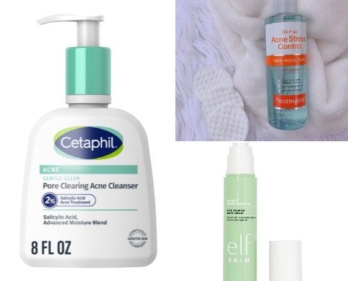 Acne Breakthrough: Essential Skincare Favorites for Clear Skin cover photo collage