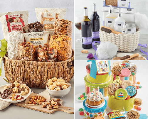 Gift Baskets cover photo collage