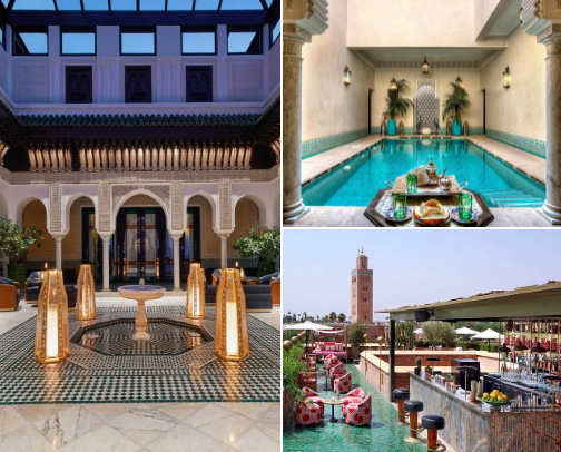 Ultimate Travel Guide to Marrakech: Where to Eat, Stay , Shop and Explore!! cover photo collage