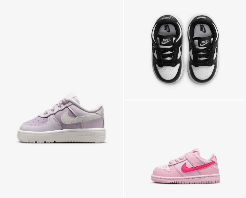 Baby and toddler comfy and style shoes cover photo collage