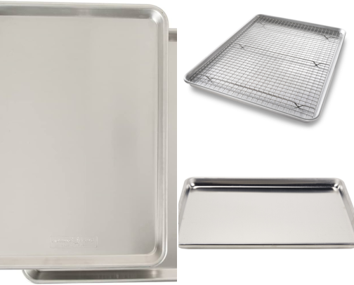 Cookie Sheets That Finally Bake Evenly After Years of Burnt Bottoms cover photo collage