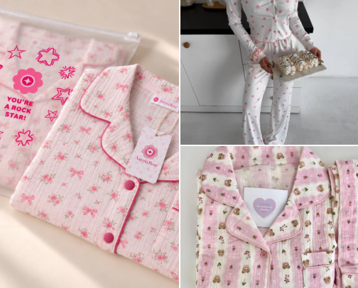 Cute Pajamas 🎀 cover photo collage
