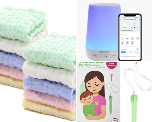 Baby Registry Must-Haves cover photo collage