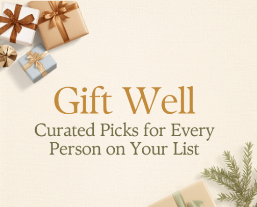 Gift Well: Curated Picks for Every Person on Your List cover photo collage