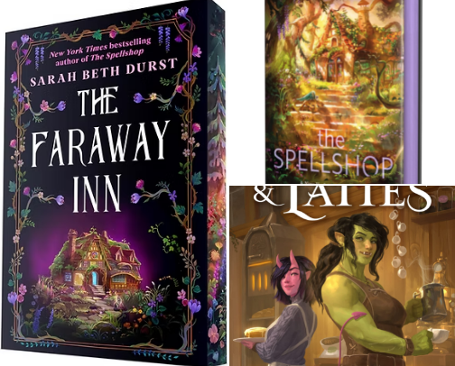 Free PDF - The Faraway Inn Cozy Fantasy Companion Reads and Gifts cover photo collage