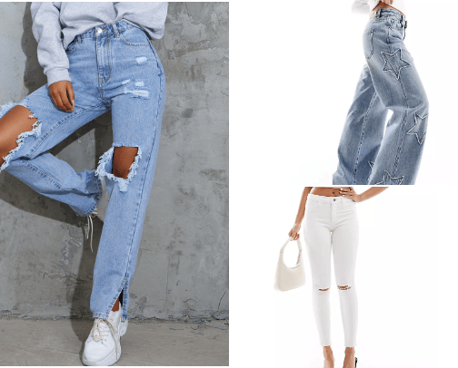 Jeans 👖 cover photo collage