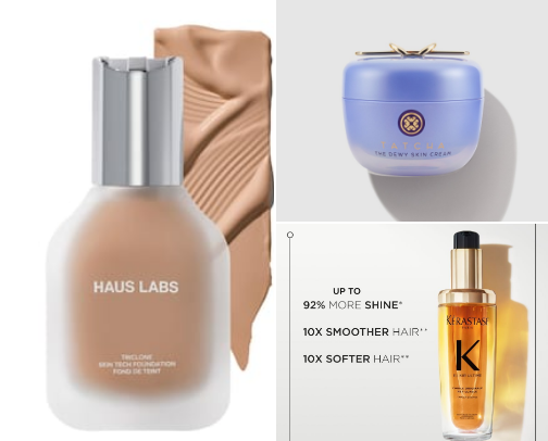 My favorite beauty recs cover photo collage