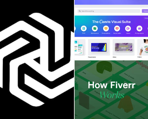 Tools I’d Use to Make Money Online From Zero (No Audience Needed) cover photo collage