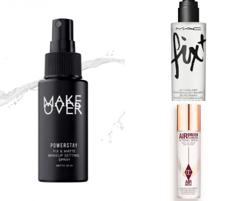 💦 Best Setting Sprays: Matte, Dewy & Natural Finish Picks cover photo collage