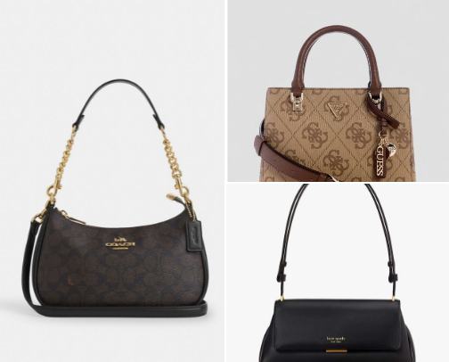 Favorite handbags cover photo collage