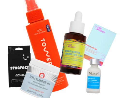 my skin care routine! cover photo collage