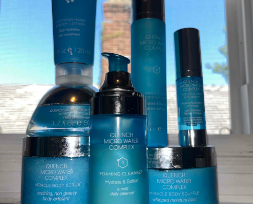 Skin care cover photo collage