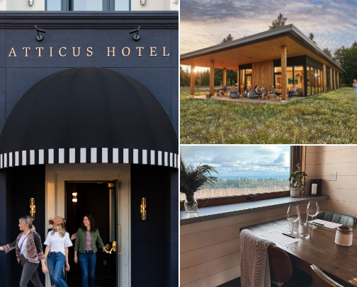 Gems to add to your next Oregon wine country itinerary ✨ cover photo collage