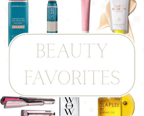 Beauty Favorites cover photo collage