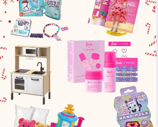 💝LITTLE GIRLS CHRISTMAS GIFT GUIDE💝 cover photo collage