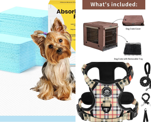 🐶 New Doggy Must Haves 🐶 cover photo collage