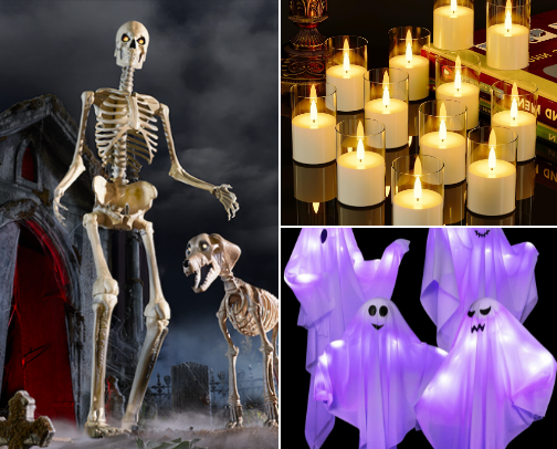 🕷️ Halloween Decorations cover photo collage