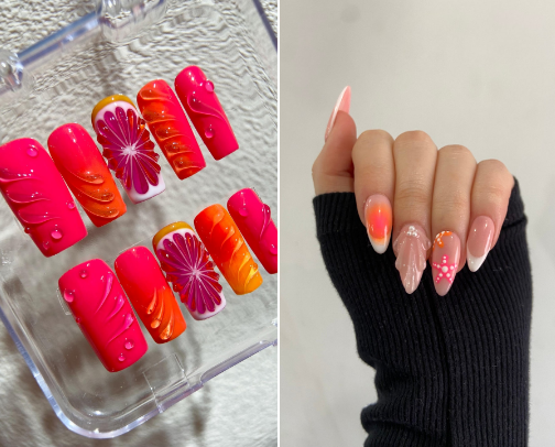 The Ultimate Guide to 3D Gel Nails: Best Products for Trendy Textured Nail Art cover photo collage
