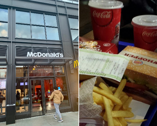 Fast Food in Florence🍔 cover photo collage