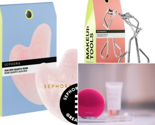Glow-Up Tools Under 10 Minutes – Clean, Curl, De-Puff cover photo collage