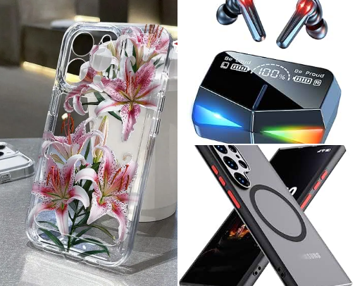 Phones & Electronics cover photo collage