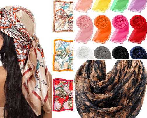 🧣Scarves Under $20 cover photo collage