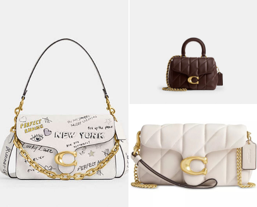 Coach bags I love cover photo collage