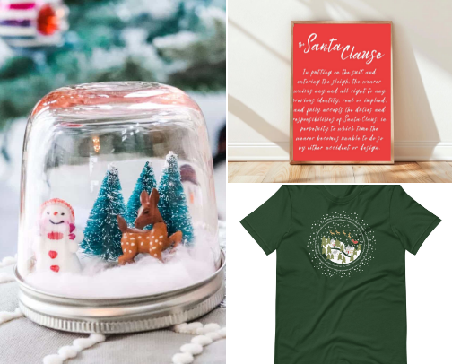 The Santa Clause Movie Night cover photo collage