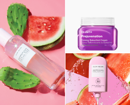 My holy grails of skincare cover photo collage