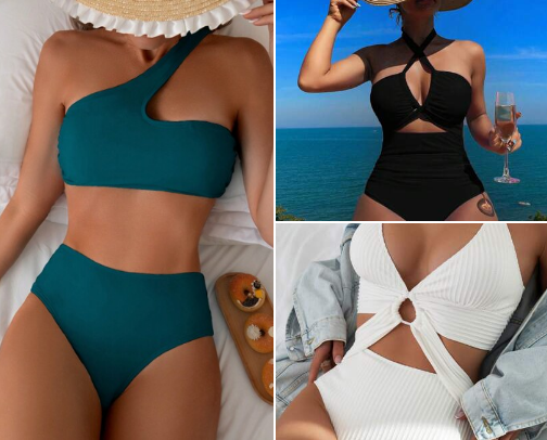 Splashing in Style: Beachwear & Accessories for ANY Water Adventure cover photo collage