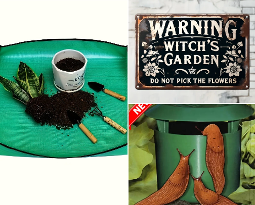 Gardening On A Budget - My Fave Items To Have A Healthy thriving garden! cover photo collage
