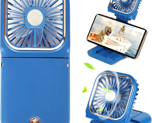 Portable fan cover photo collage