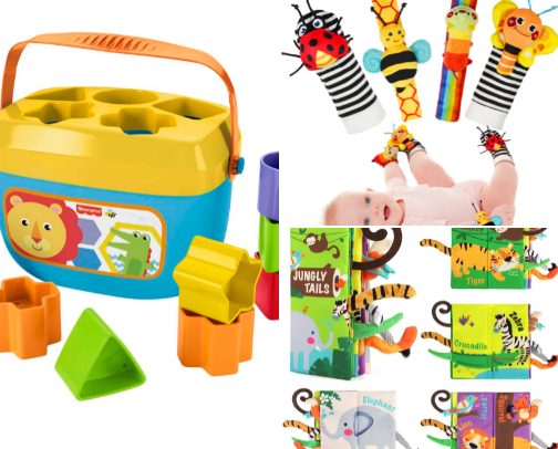 Best Baby Toys to Keep Them Engaged cover photo collage