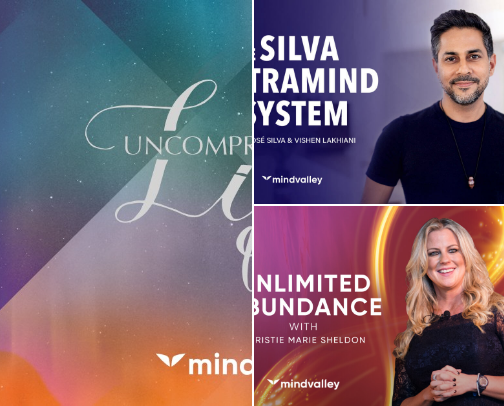 My Mindvalley Power Picks: Life-changing Courses cover photo collage